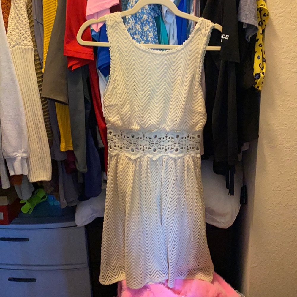 Cream Dress